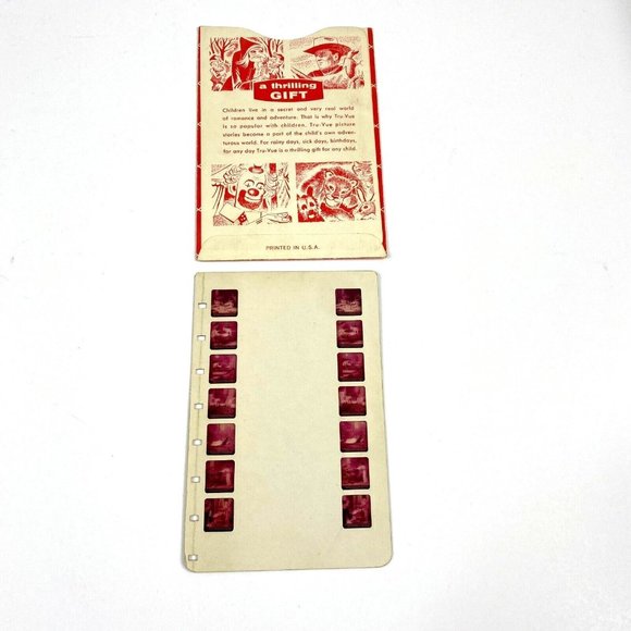 Vintage Tru Vue Tru-Vue Film Card The Sleeping Beauty Fairy Tale Childrens F-6 - Picture 3 of 4